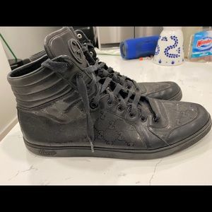 High top Gucci shoes